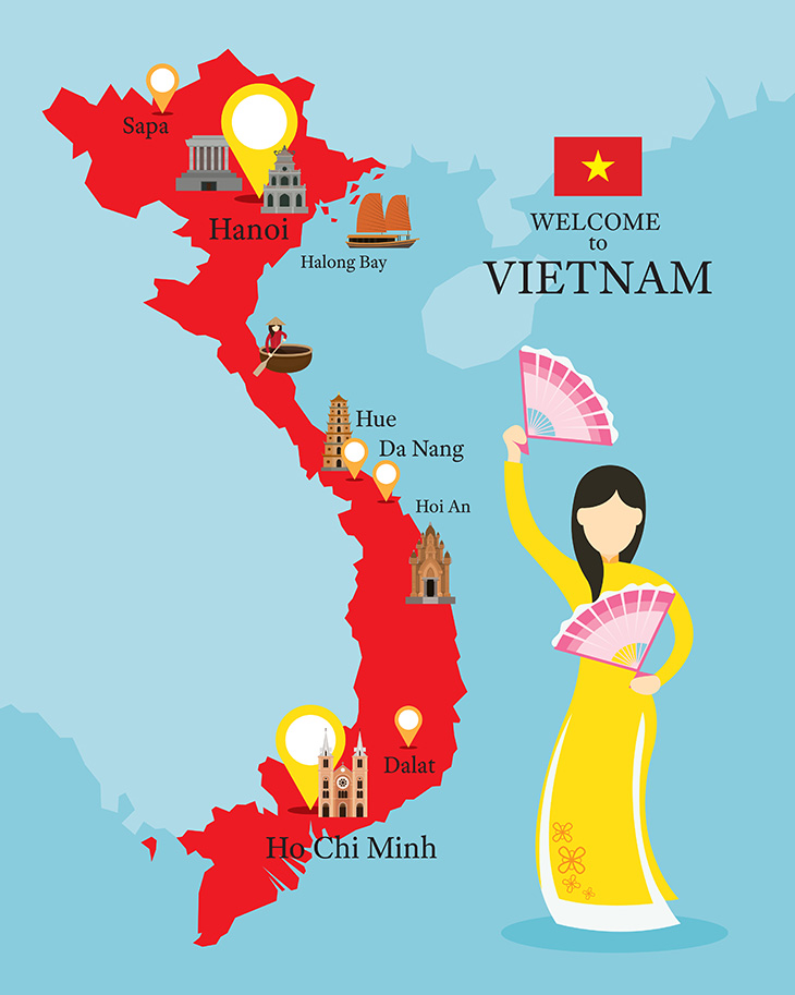 Tour in Vietnam